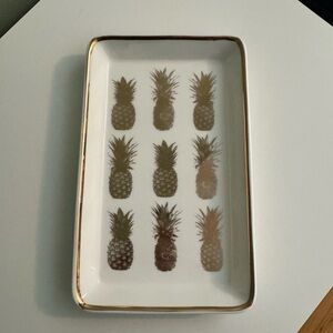 J. Crew Pineapple Trinket Vanity Tray